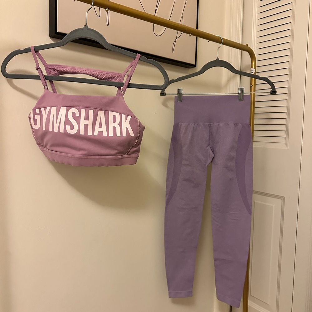 Gymshark Lavender Activewear Set